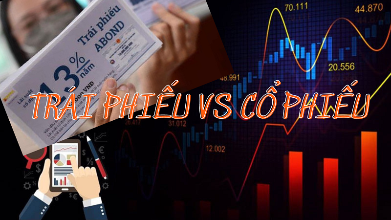 kết hợp cổ phiếu và trái phiếu trong danh mục