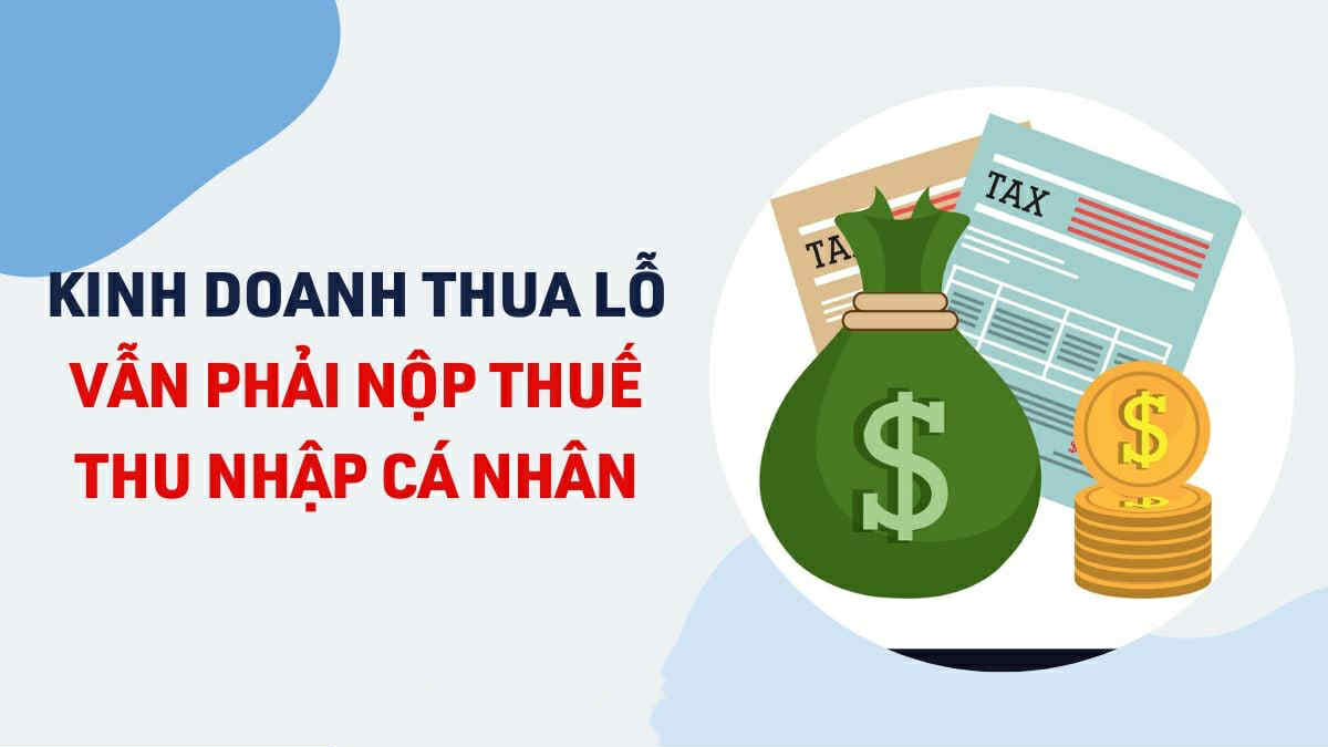 Giao dịch chứng khoán thua lỗ vẫn phải nộp thuế 
