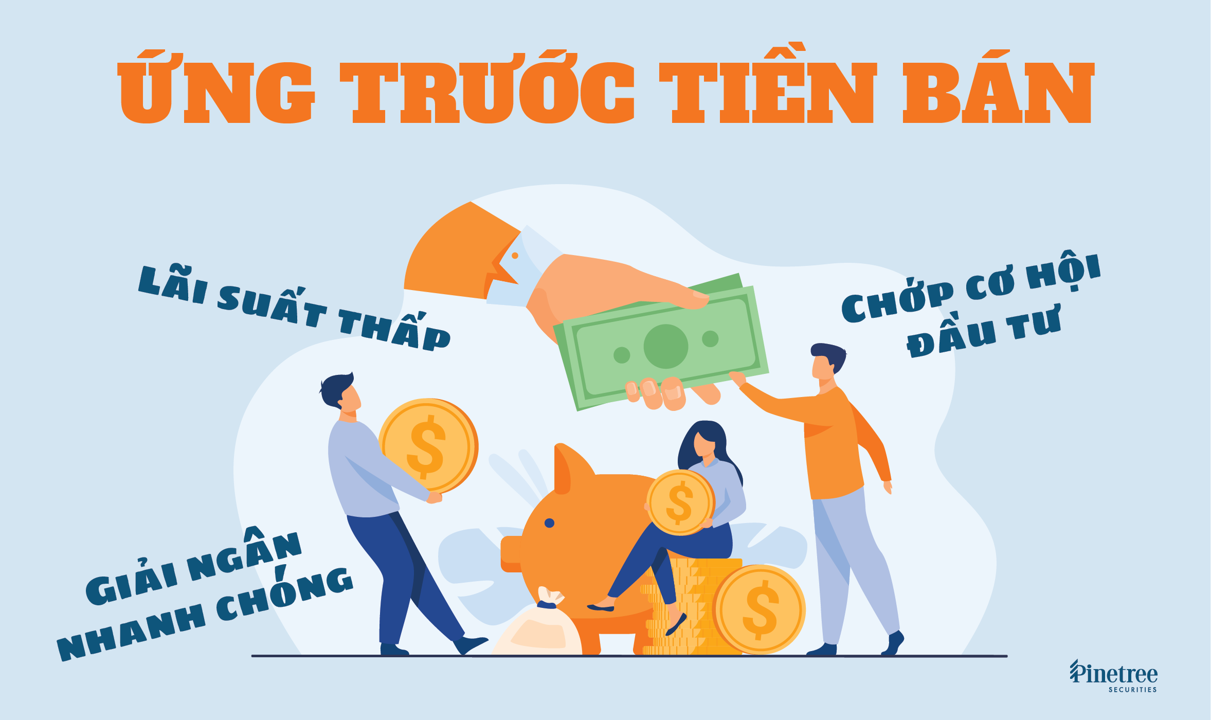 ứng trước tiền bán chứng khoán