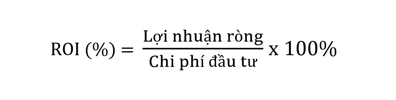công thức tính roi