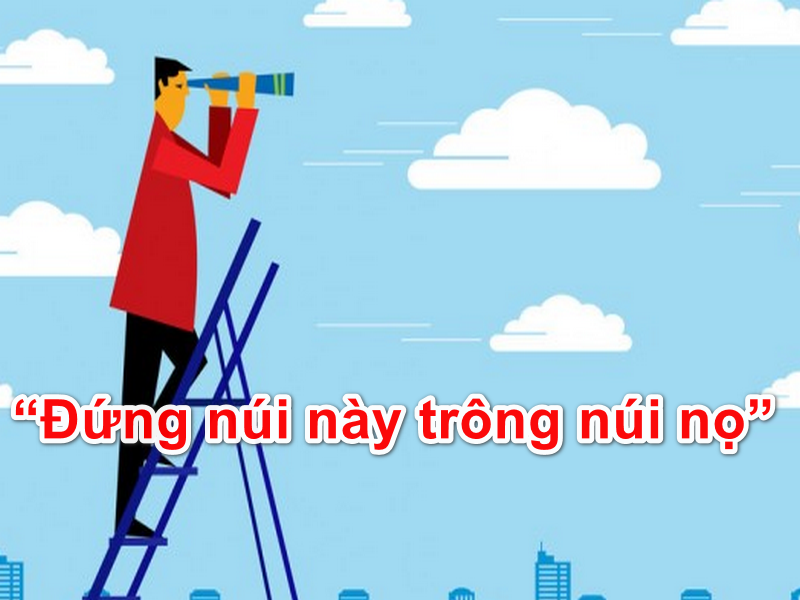 ứng núi này trông núi nọ