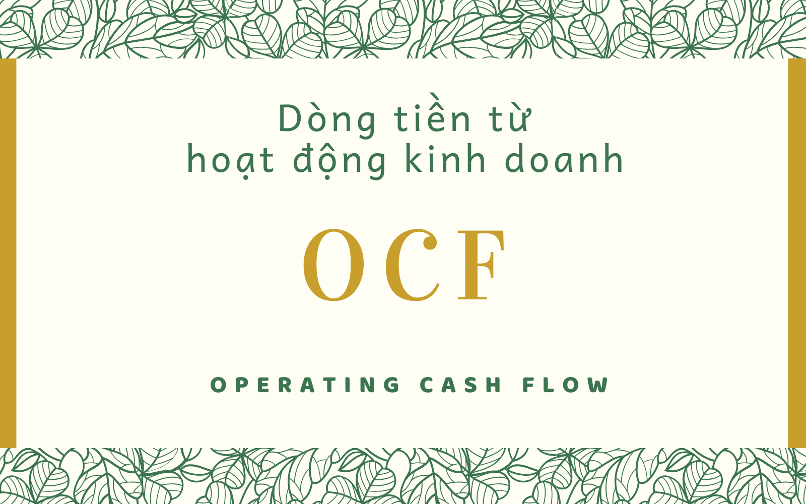 OCF Là Gì