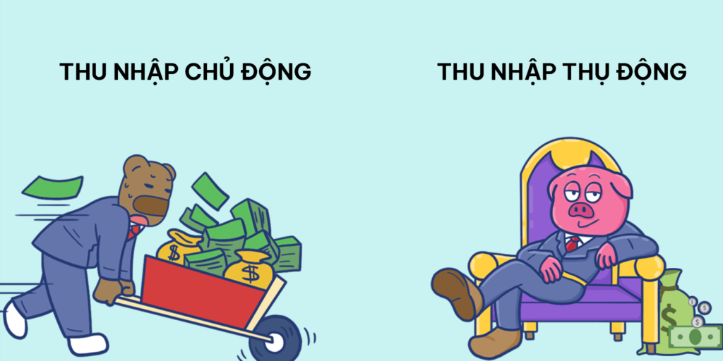 thu nhập chủ động và thu nhập thụ động
