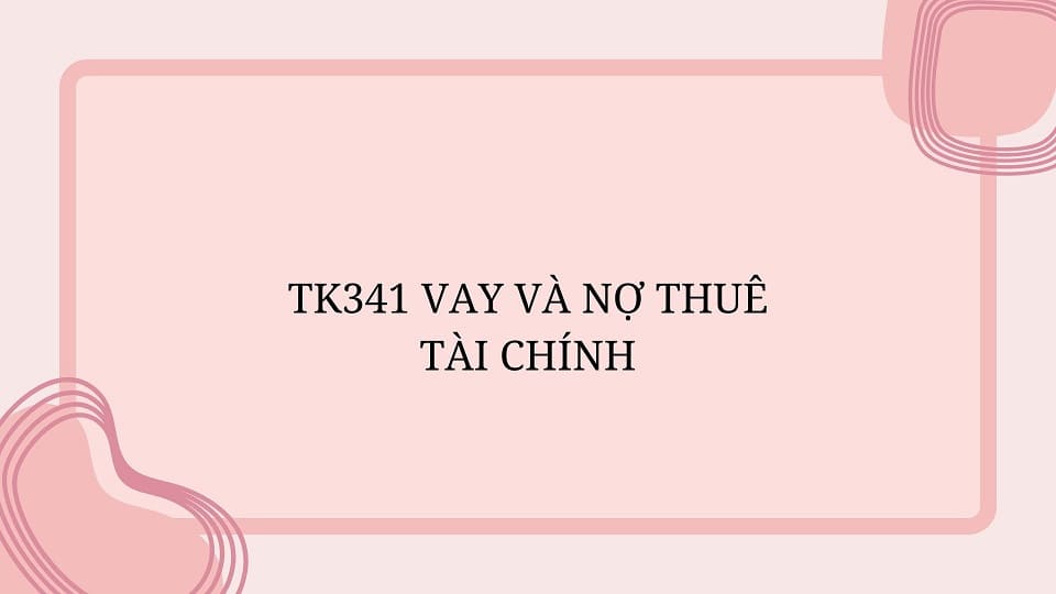Tài khoản 3411