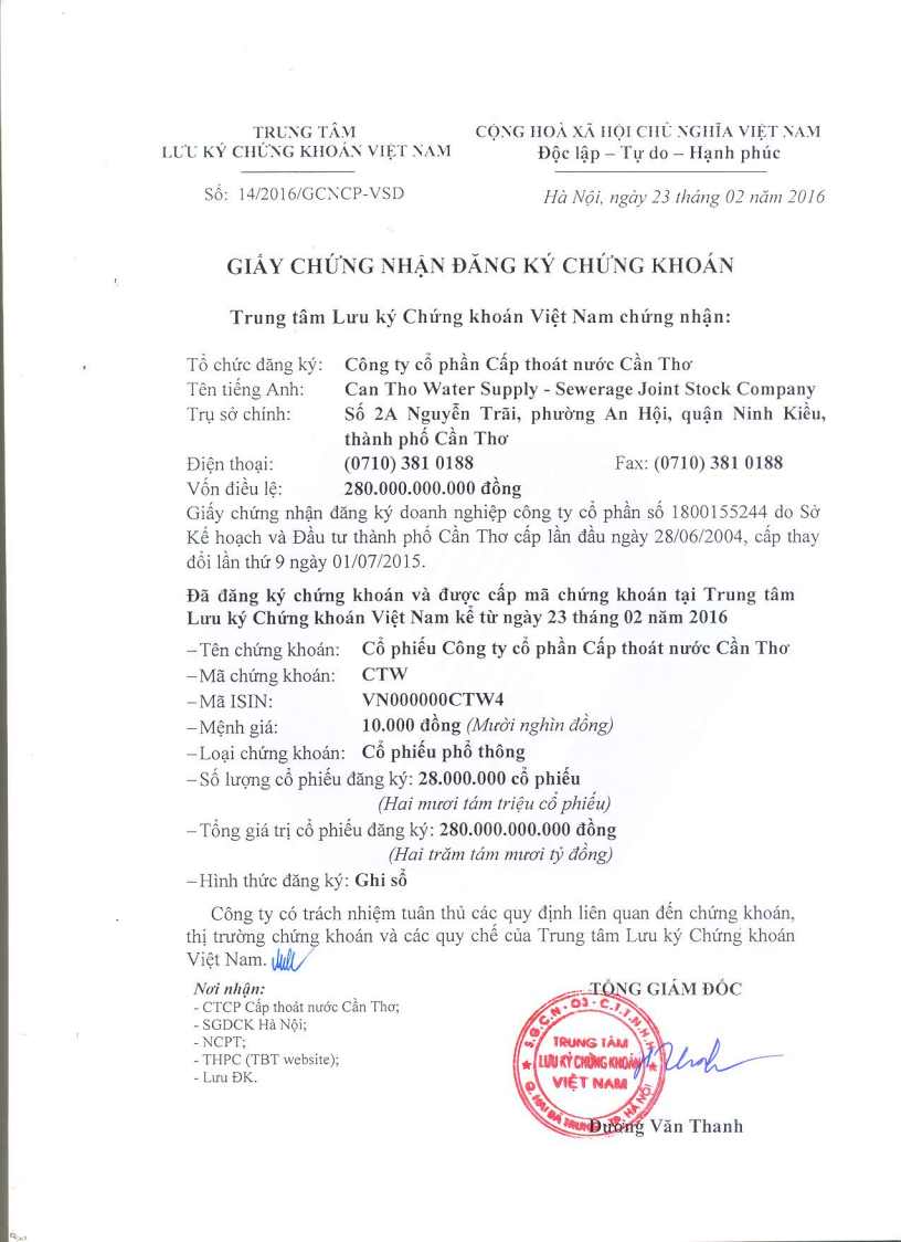 Đăng Ký Chứng Khoán
