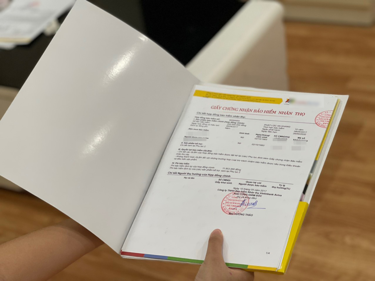 Tài chính cá nhân: Thông tin, Tầm quan trọng, Nguyên tắc và Công cụ Quản lý 5 Giấy chứng nhận bảo hiểm nhân thọ