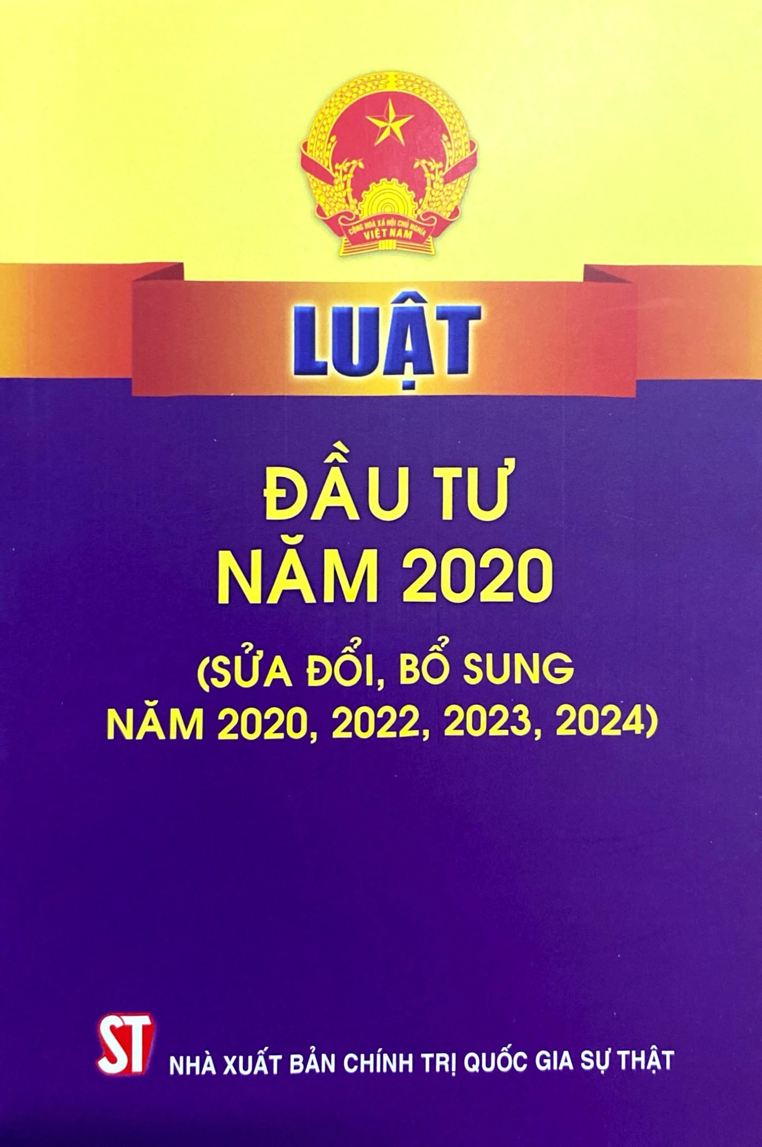 Luật Đầu tư 2020.