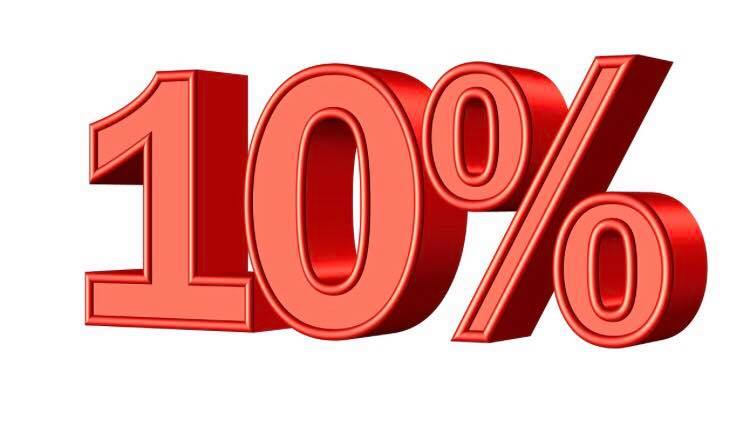 Mức thuế suất 10%