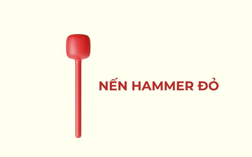 Nến Hammer đỏ
