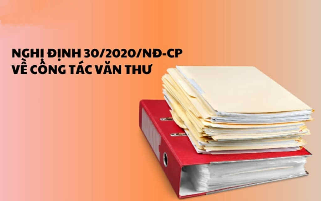 Nghị Định 30/2020/NĐ-CP
