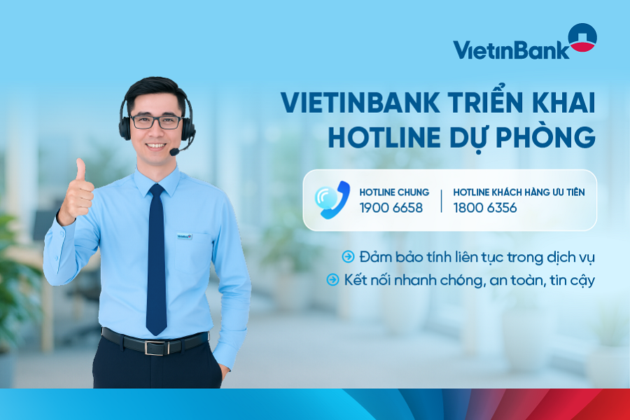 tổng đài vietinbank