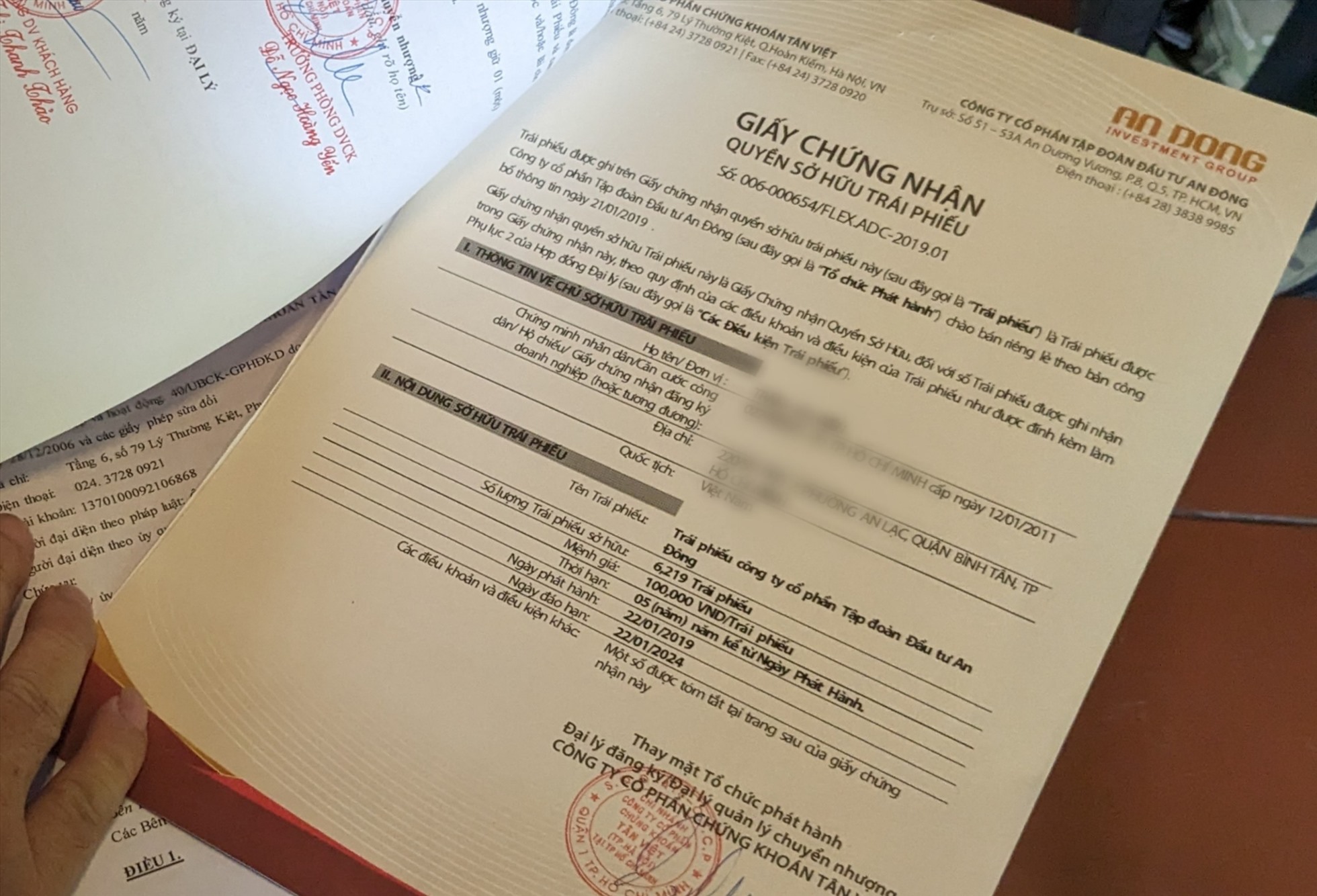 Trái Phiếu An Đông