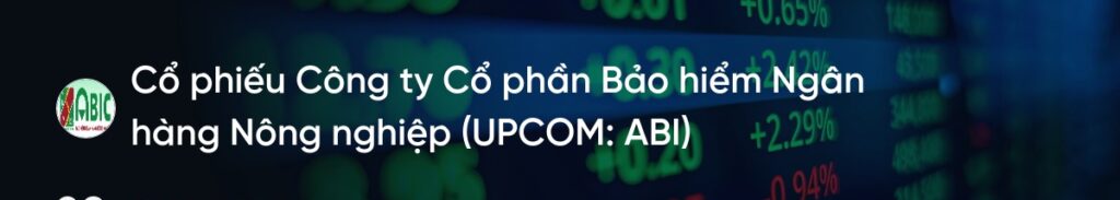 Cổ phiếu ABI