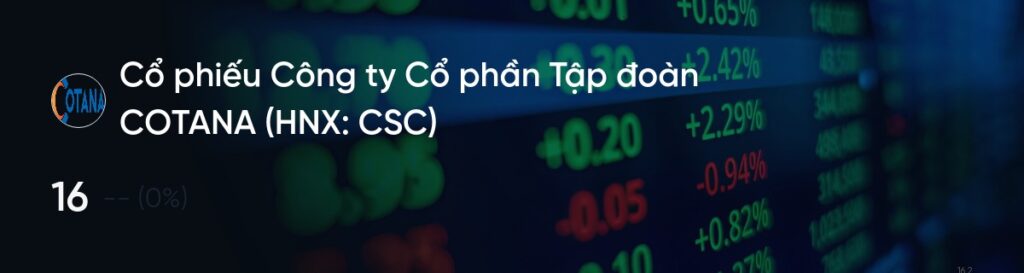 Cổ phiếu CSC