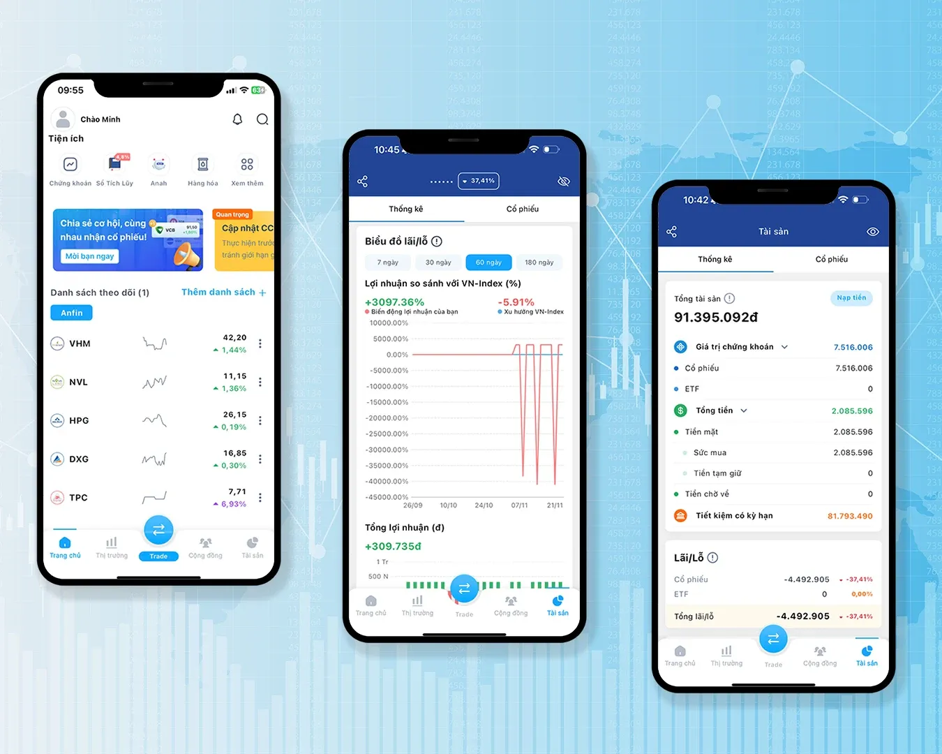 App của các công ty chứng khoán Việt Nam