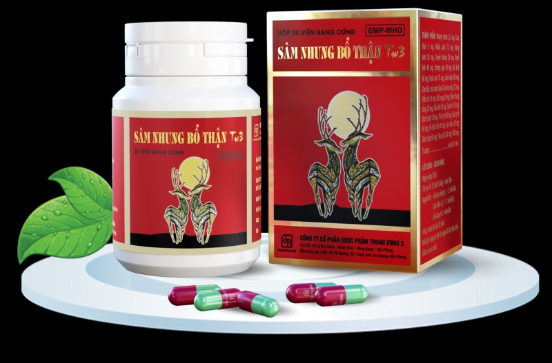 Sâm nhung bổ thận TW3