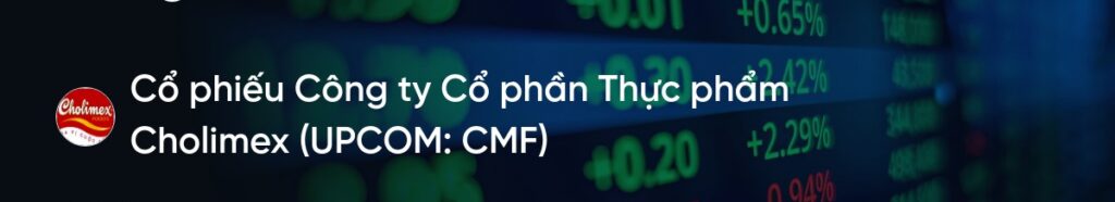 Cổ phiếu CMF