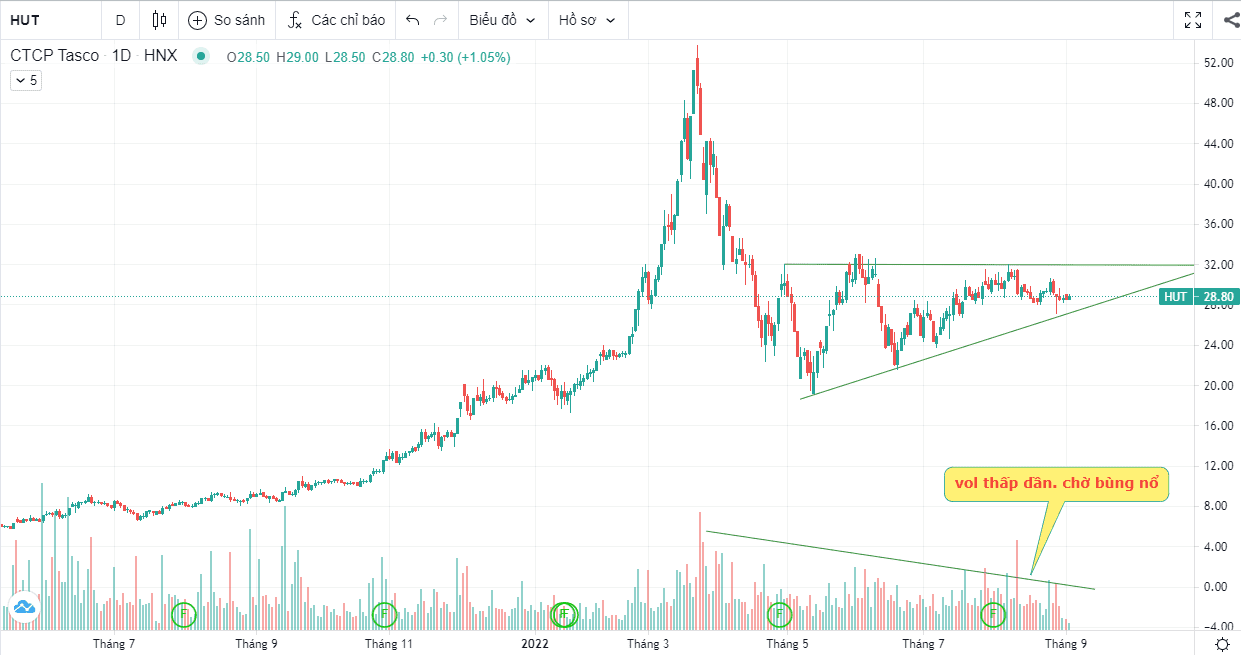 Cổ phiếu HUT