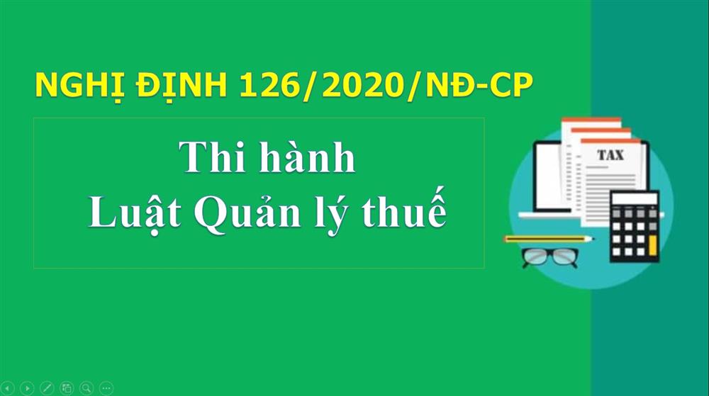 Nghị định 126/2020/NĐ-CP