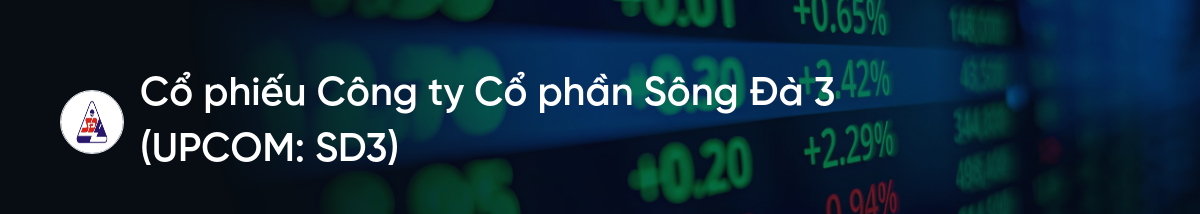 Cổ phiếu SD3: Thông tin, Chỉ số tài chính, Phân tích kỹ thuật và Chiến lược đầu tư 2026 1 Cổ phiếu SD3