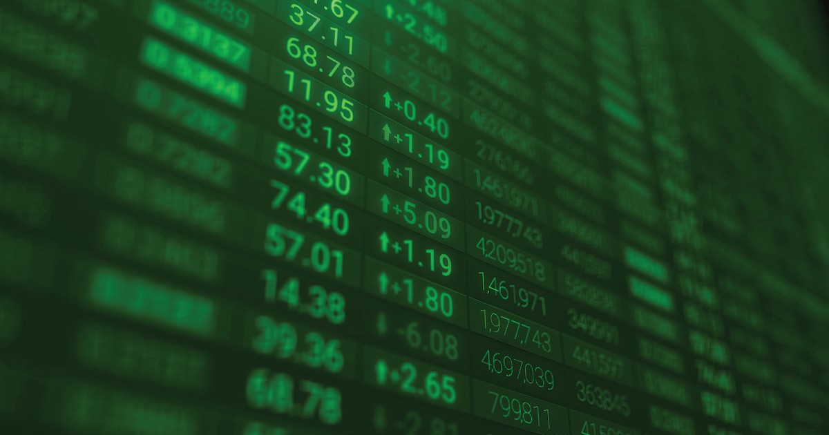 Chứng khoán màu xanh lá