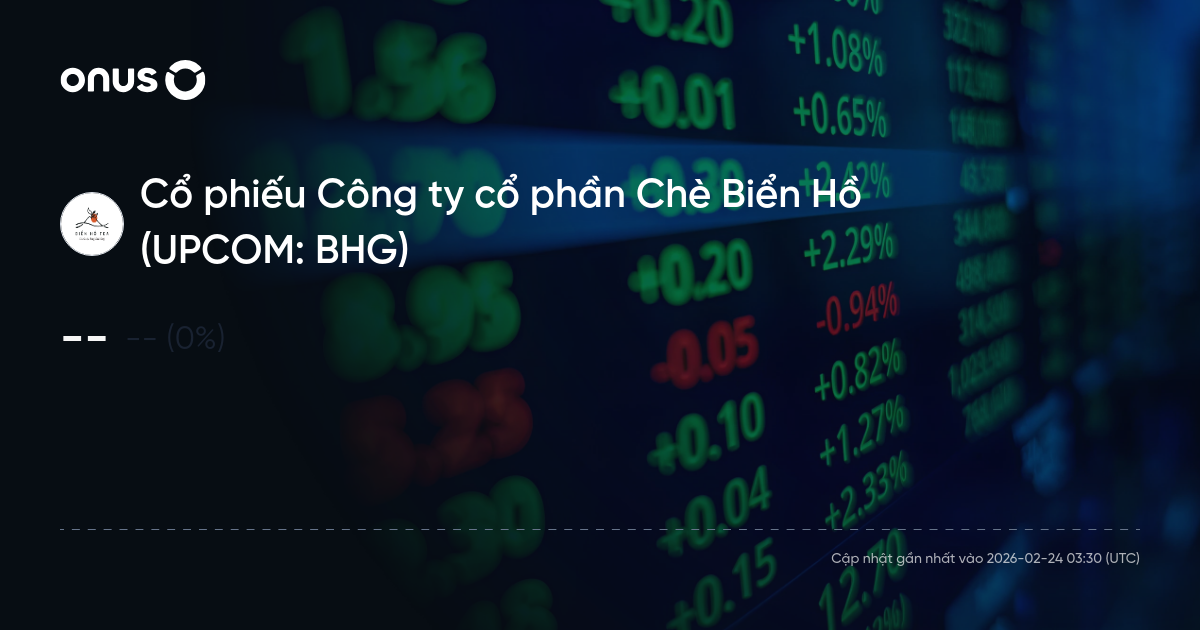 Cổ phiếu BHG