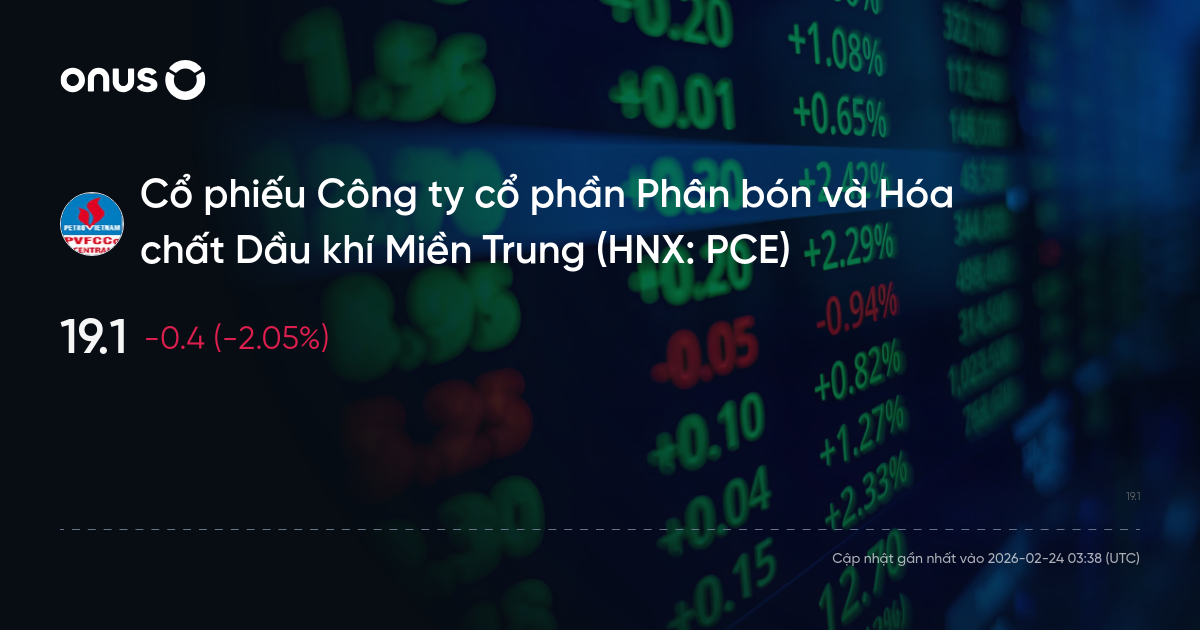 Cổ phiếu PCE