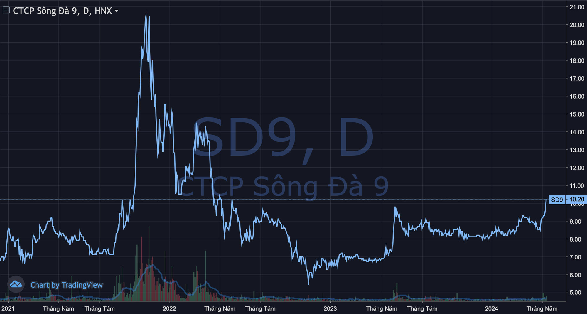 Cổ phiếu SD9
