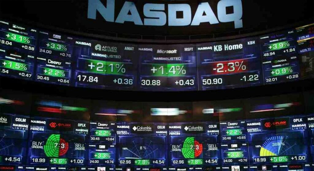 san chung khoan quoc te NASDAQ