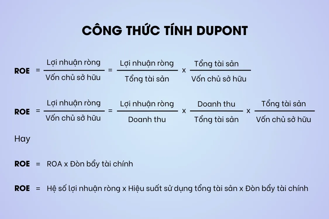 ROA và ROE khác nhau như thế nào: Định nghĩa, Công thức, Ý nghĩa và Cách phân tích 93 DuPont