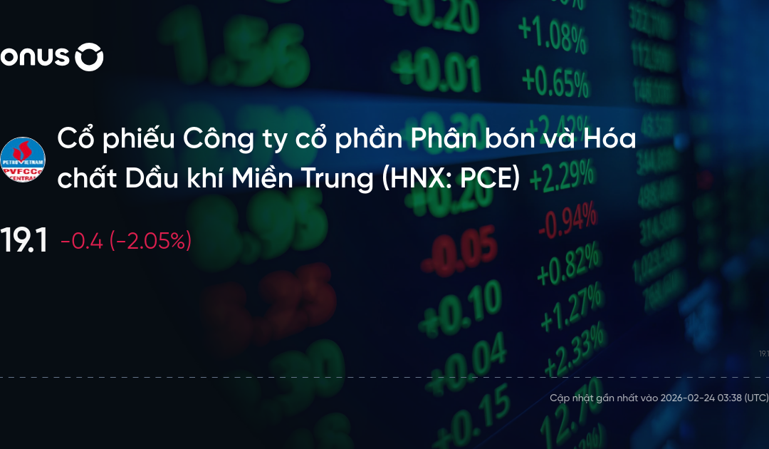 Cổ phiếu PCE: Thông tin, Đặc điểm, Định giá và Tiềm năng đầu tư