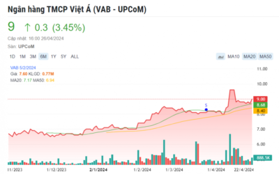Cổ phiếu VAB: Thông tin, Đặc điểm, Hiệu quả kinh doanh và Tiềm năng đầu tư