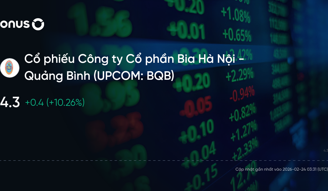 Cổ phiếu BQB: Thông tin doanh nghiệp, Đặc điểm tài chính, Tiềm năng tăng trưởng và Phân tích kỹ thuật chuyên sâu