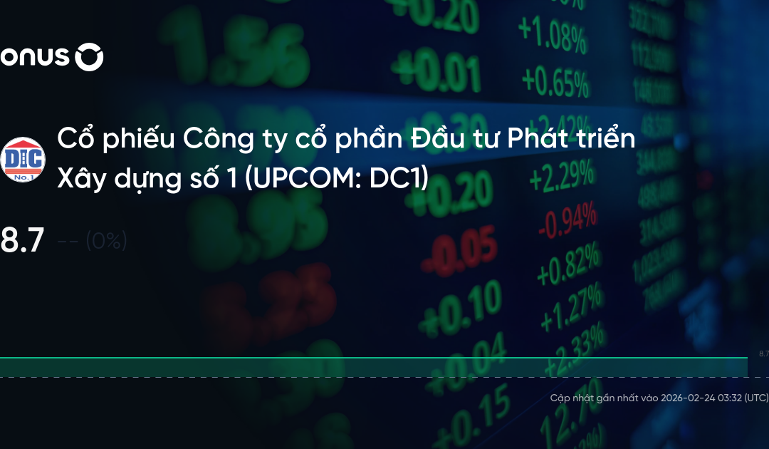 Cổ phiếu DC1: Thông tin doanh nghiệp, Đặc điểm tài chính, Tiềm năng và Chiến lược đầu tư