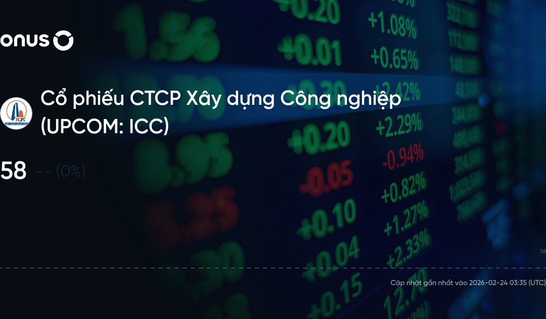 Cổ phiếu ICC: Thông tin, Đặc điểm, Tiềm năng và Cách đầu tư hiệu quả