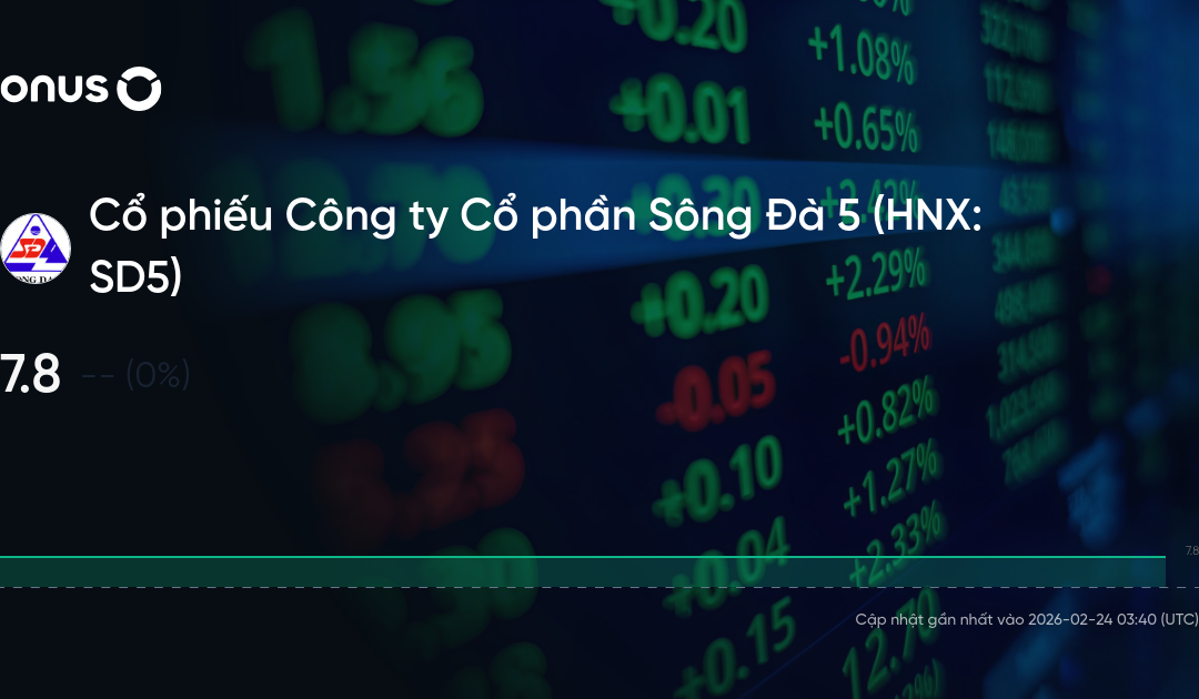 Cổ phiếu SD5: Thông tin, Chỉ số tài chính, Tiềm năng và Chiến lược đầu tư