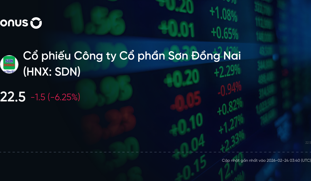Cổ phiếu SDN: Thông tin doanh nghiệp, Đặc điểm tài chính, Tiềm năng và Chiến lược đầu tư