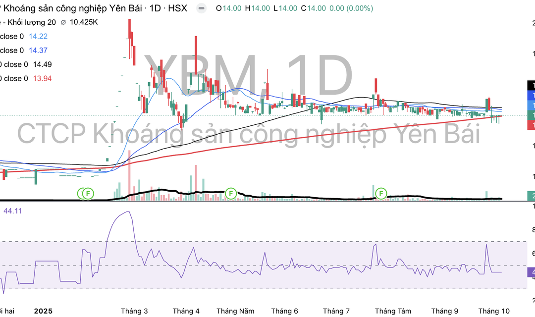 Cổ phiếu YBM: Thông tin, Đặc điểm tài chính, Phân tích kỹ thuật và Chiến lược đầu tư 2026